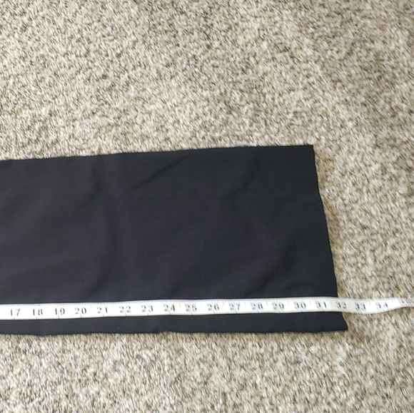 INC| International Concepts| Black Flare Pants with Paisley Western Waistband - Picture 3 of 5